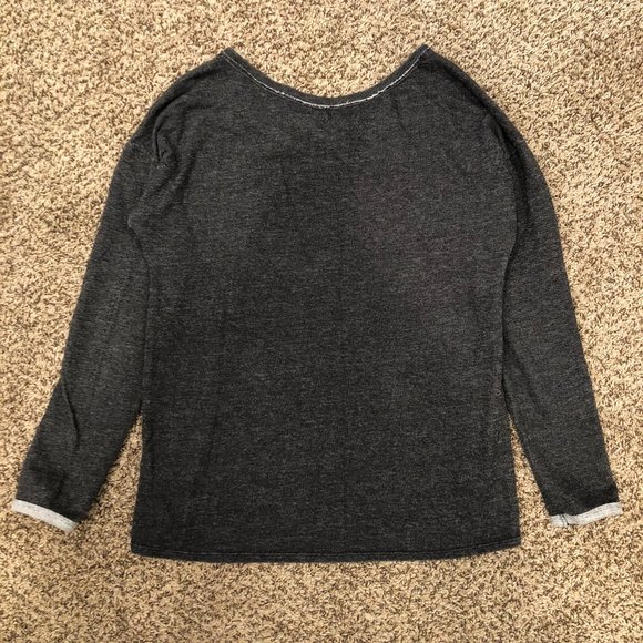 Aerie gray embellished sweater - Picture 2 of 3